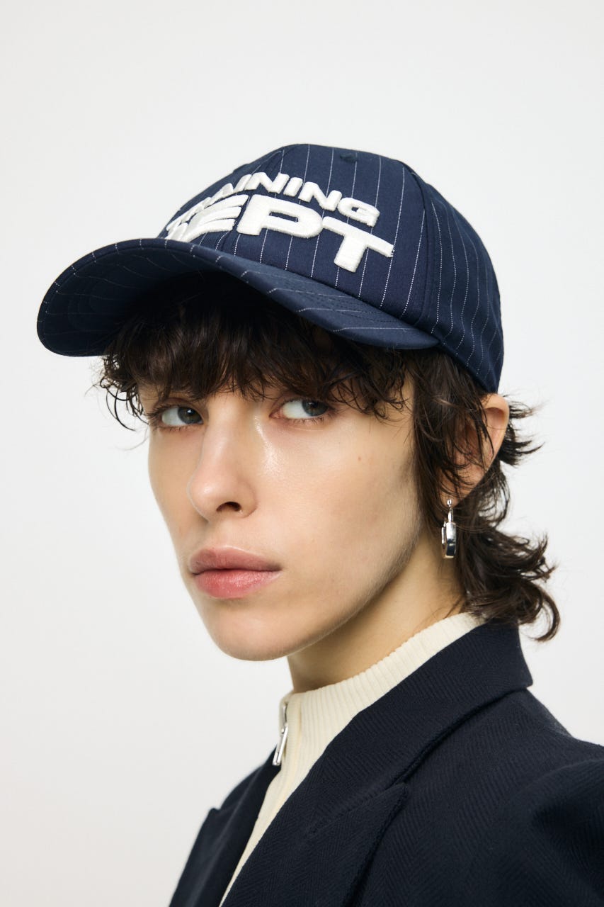 3D LOGO BASEBALL キャップ 柄NVY FREE