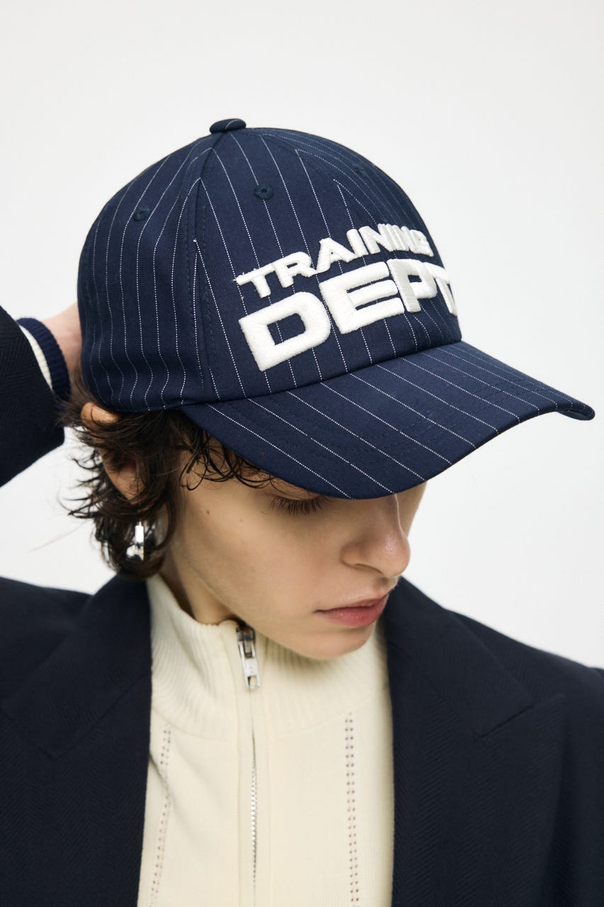 3D LOGO BASEBALL キャップ 柄NVY FREE