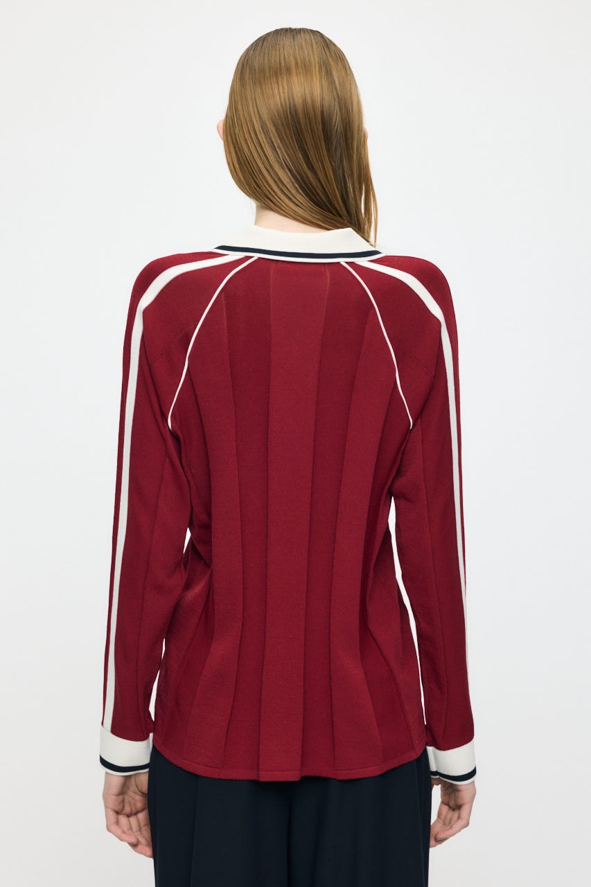 KNIT GAME シャツ D/RED FREE