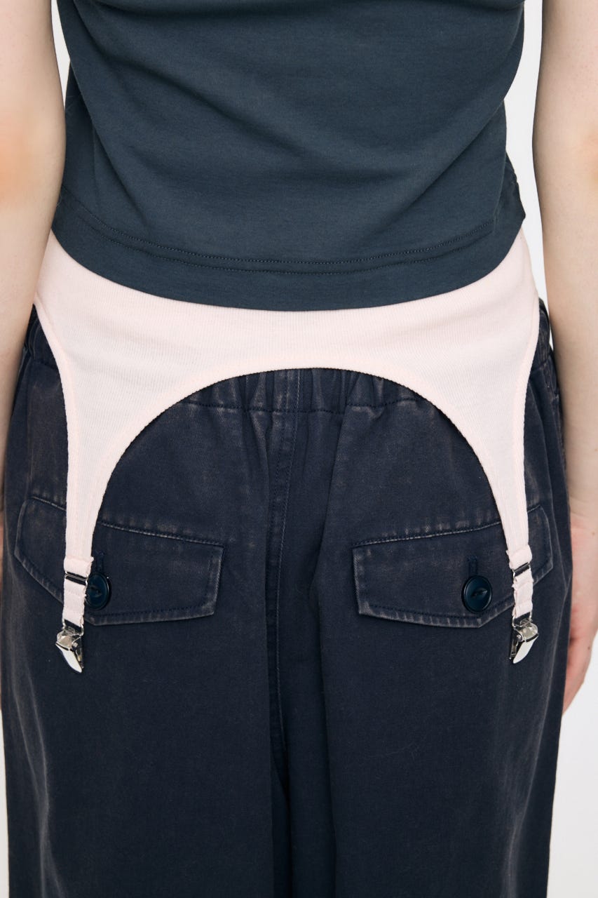 LAYER TANK トップス C.GRY FREE