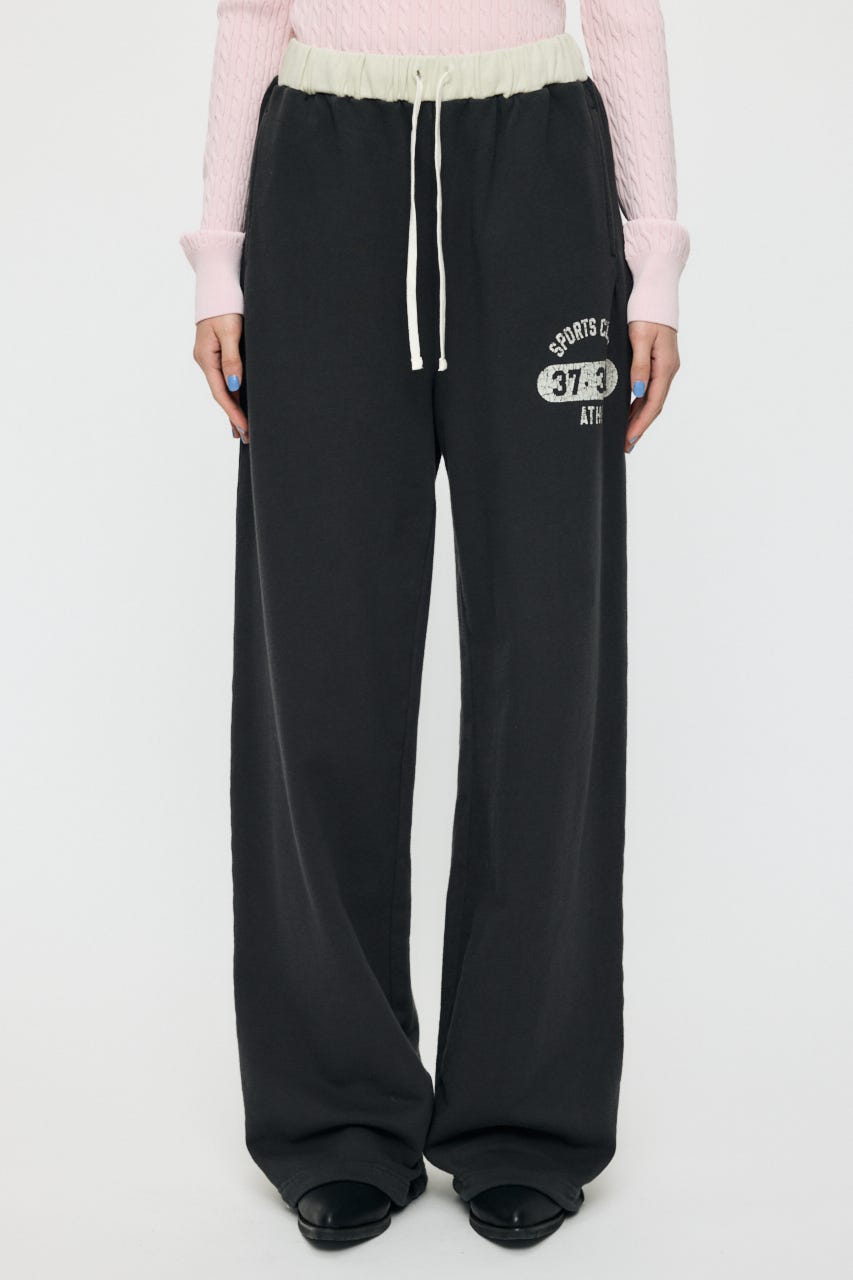 VERSITY LOGO SWEAT パンツ L/BLK 2