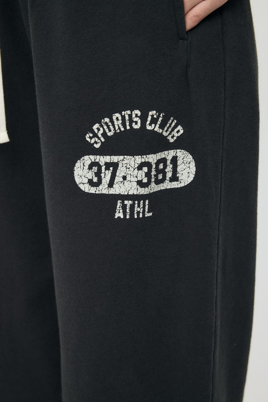 VERSITY LOGO SWEAT パンツ L/BLK 2