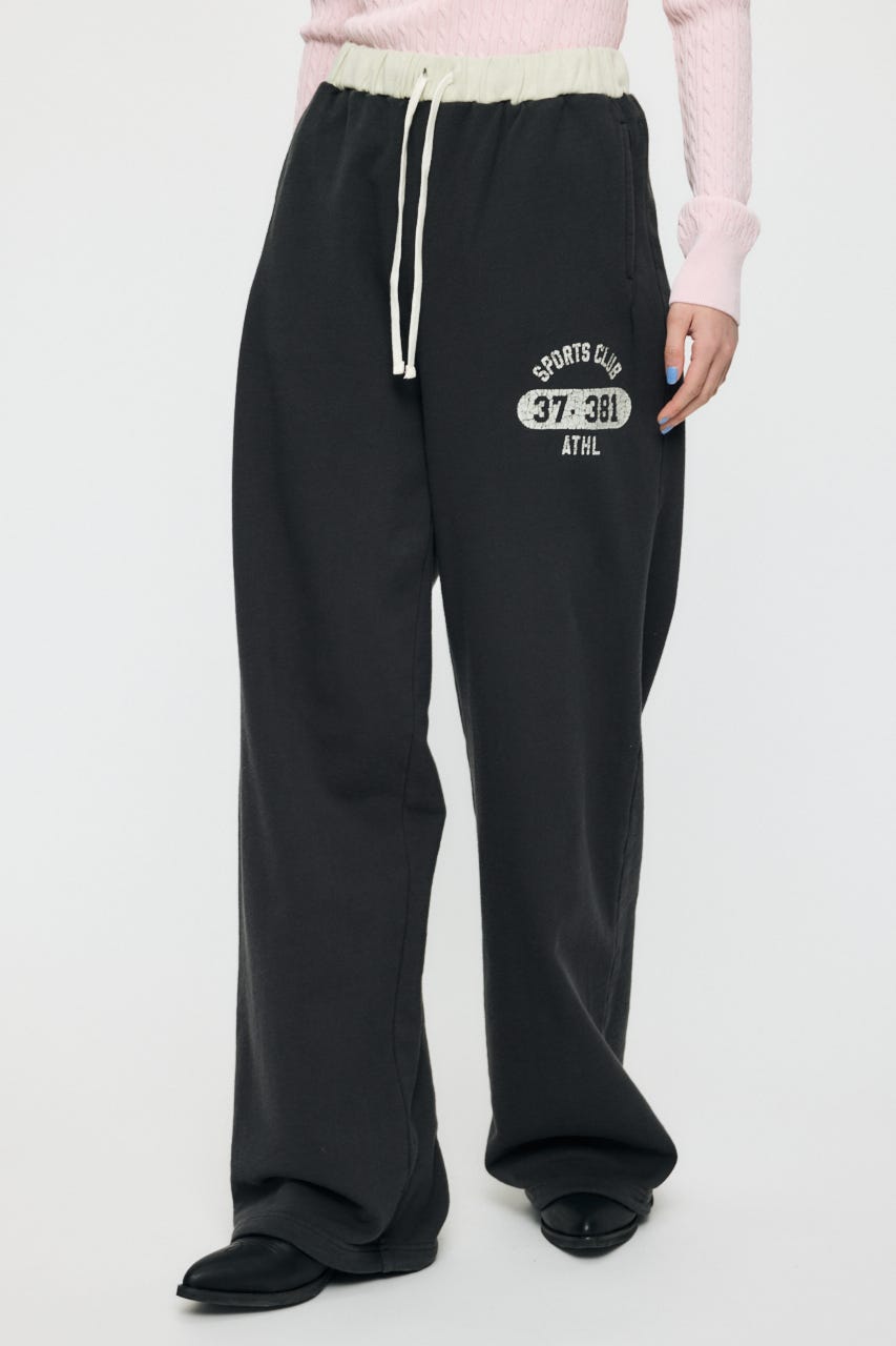 VERSITY LOGO SWEAT パンツ L/BLK 2