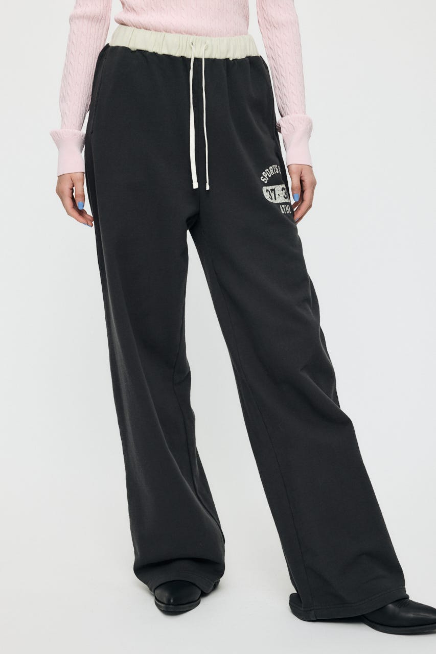 VERSITY LOGO SWEAT パンツ L/BLK 2