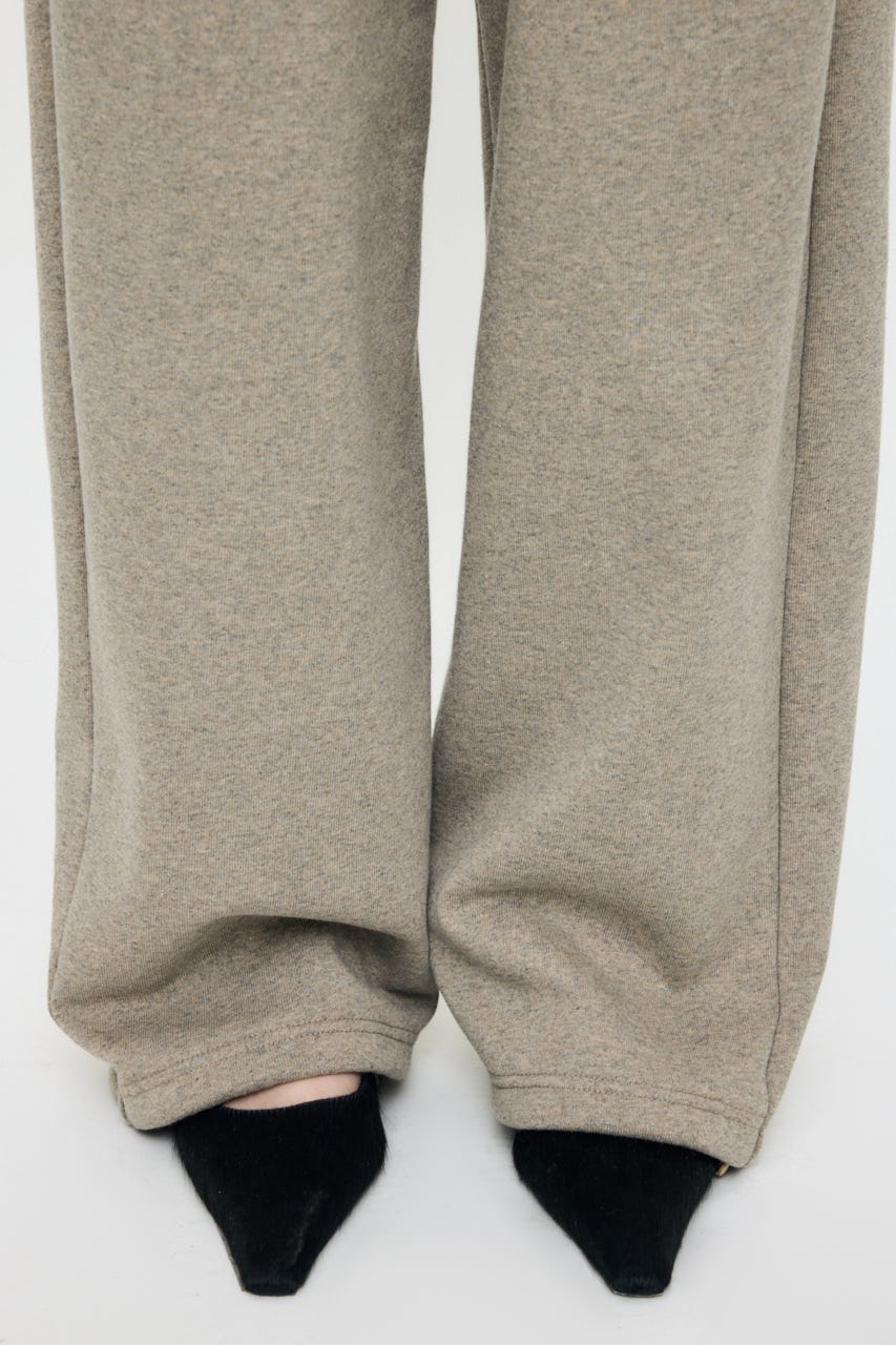 【SS先行アイテム】TUCK SWEAT パンツ BEG 1