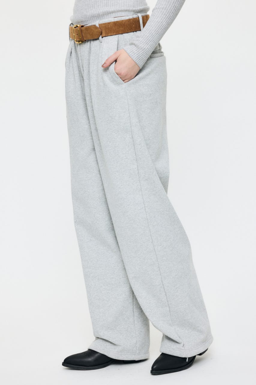 【SS先行アイテム】TUCK SWEAT パンツ T.GRY 2