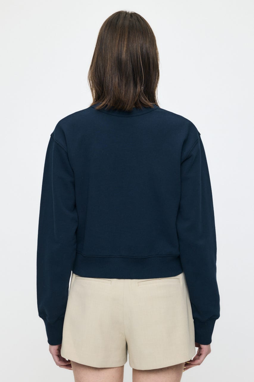 MOUSSY MONOGRAM LOGO スウェット NVY FREE