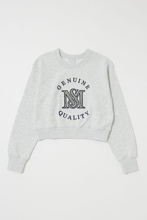 MOUSSY MONOGRAM LOGO スウェット