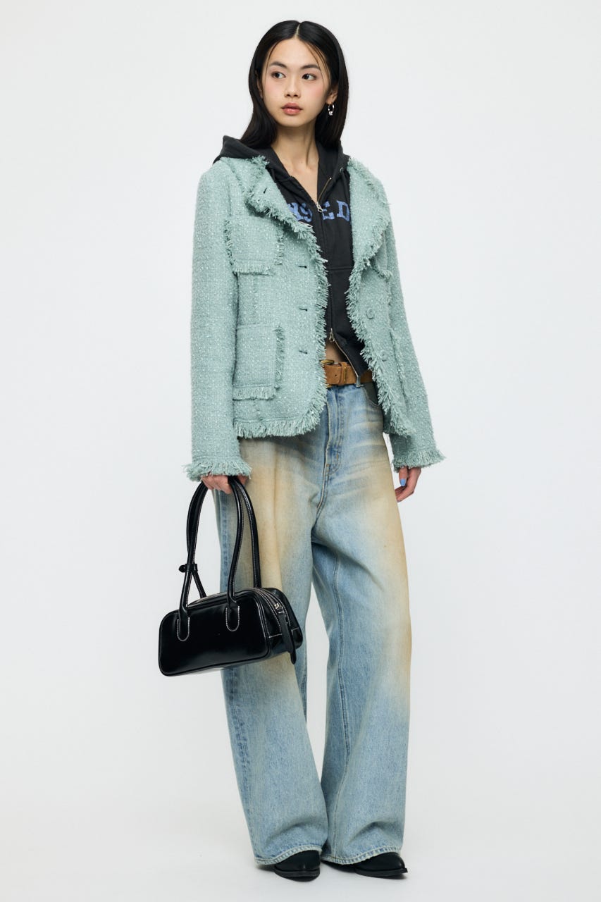 PHYS. ED. ZIP UP フーディー L/BLK FREE