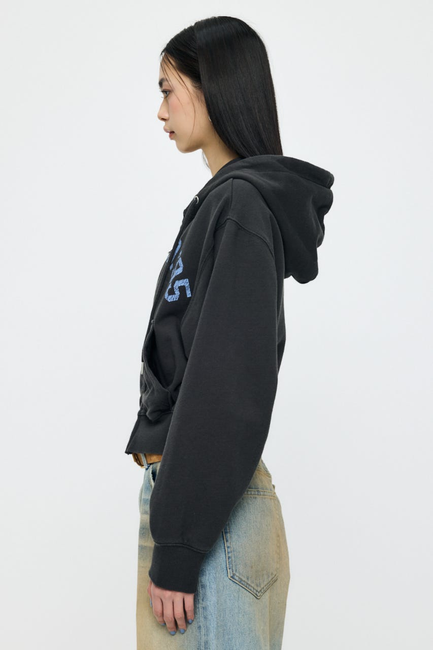 PHYS. ED. ZIP UP フーディー L/BLK FREE