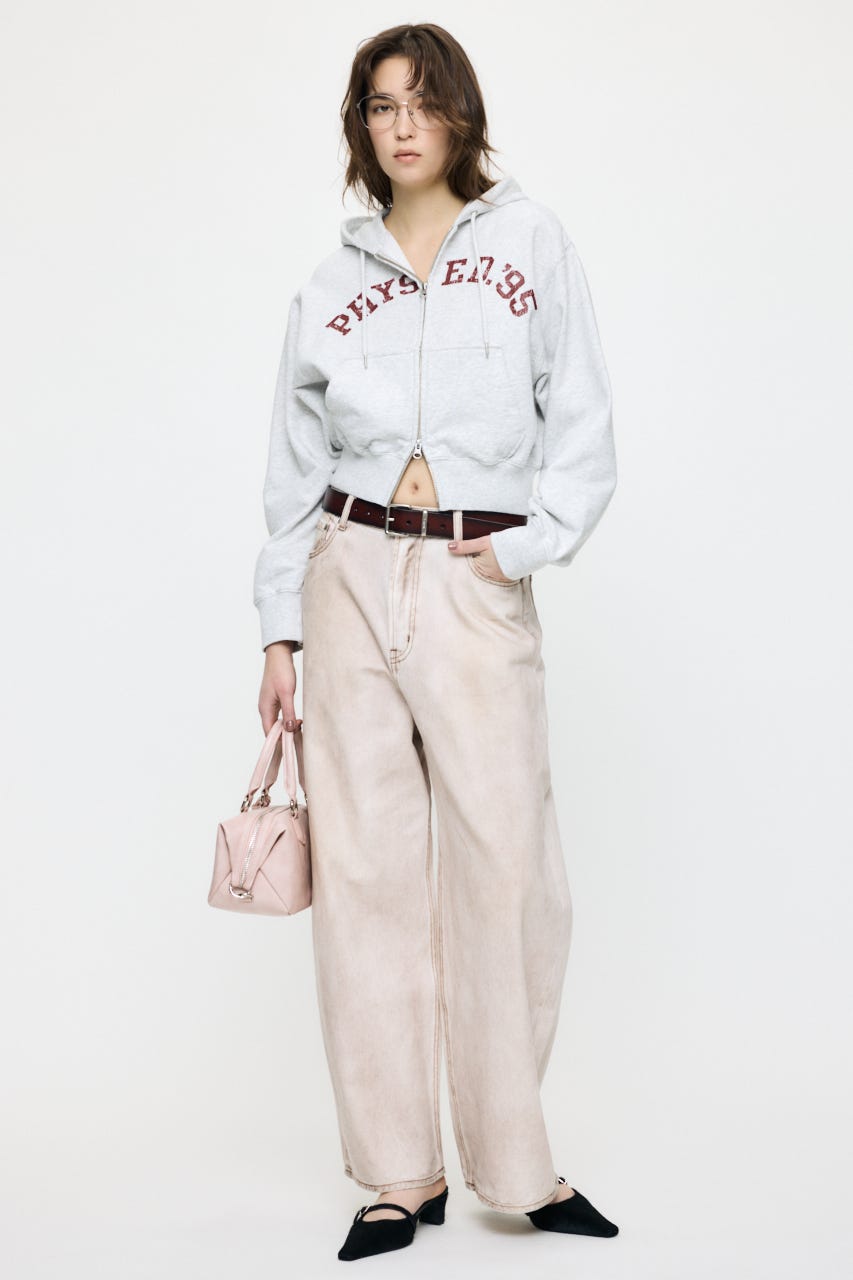 PHYS. ED. ZIP UP フーディー T.GRY FREE