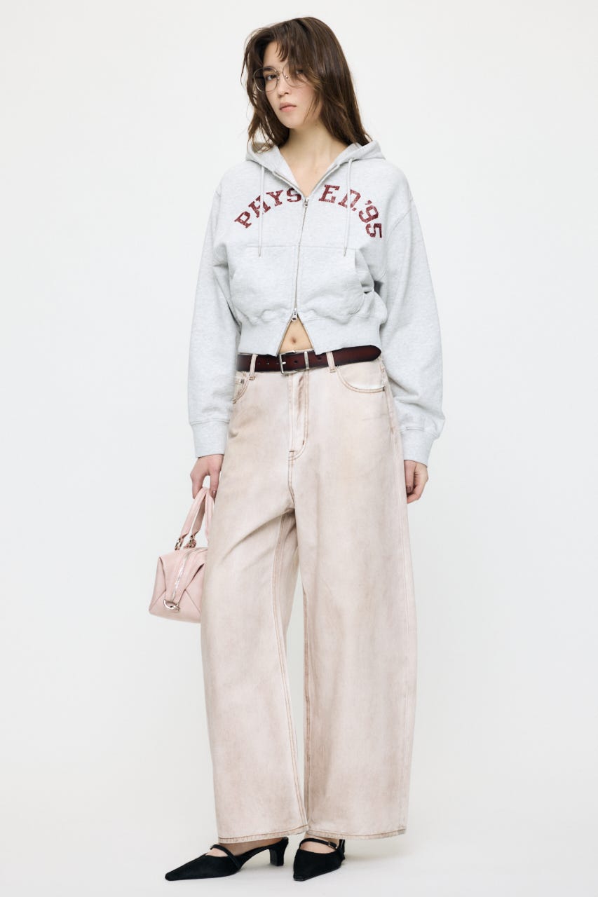 PHYS. ED. ZIP UP フーディー T.GRY FREE