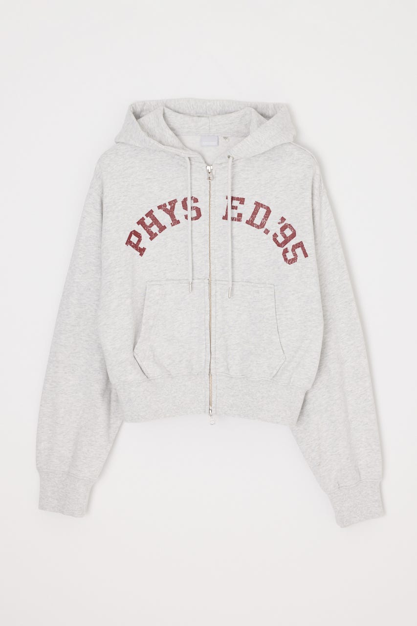 PHYS. ED. ZIP UP フーディー T.GRY FREE