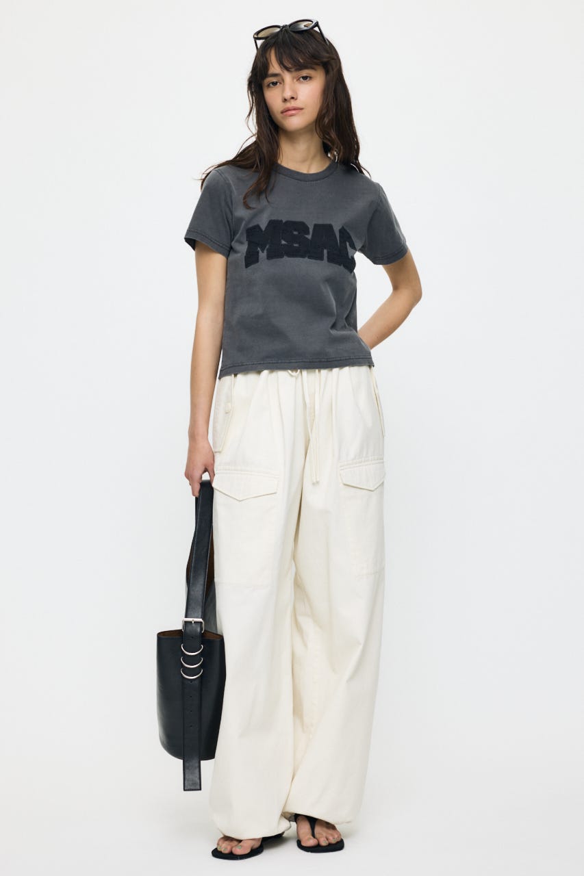 LACE LOGO TEE L/BLK 2