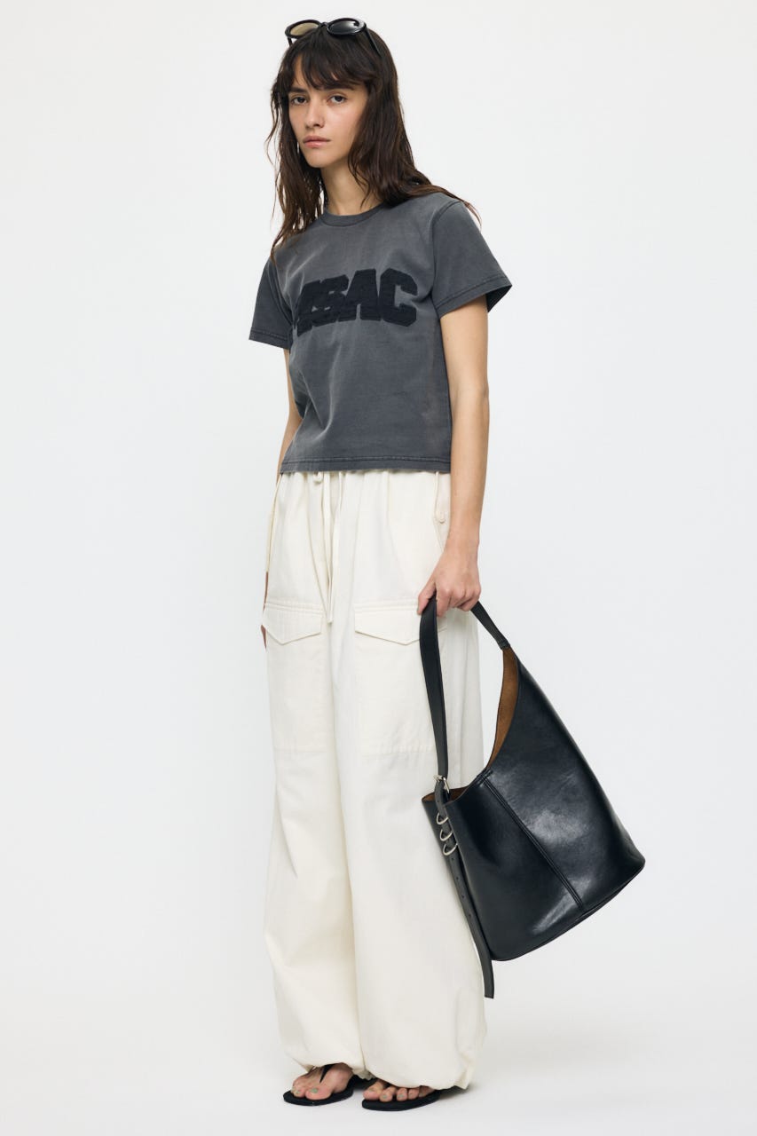 LACE LOGO TEE L/BLK 2