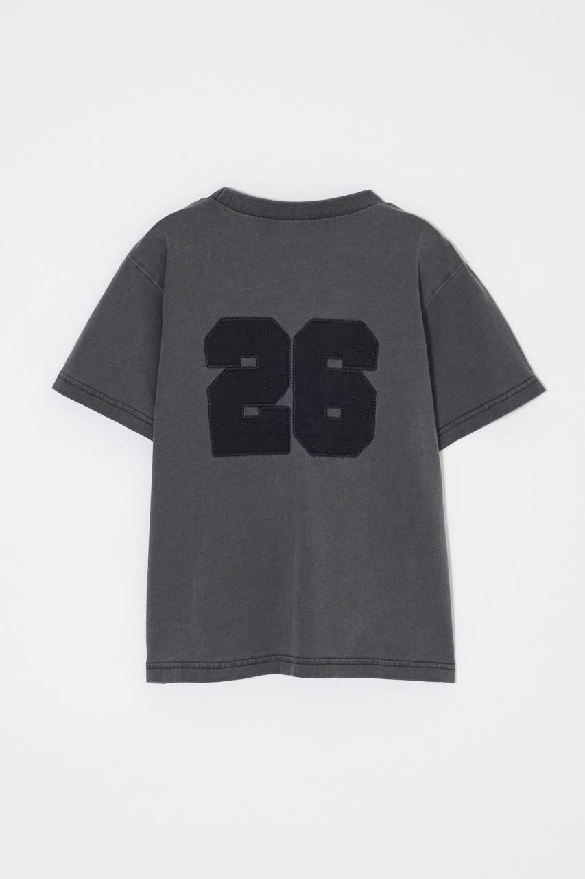 LACE LOGO TEE L/BLK 2