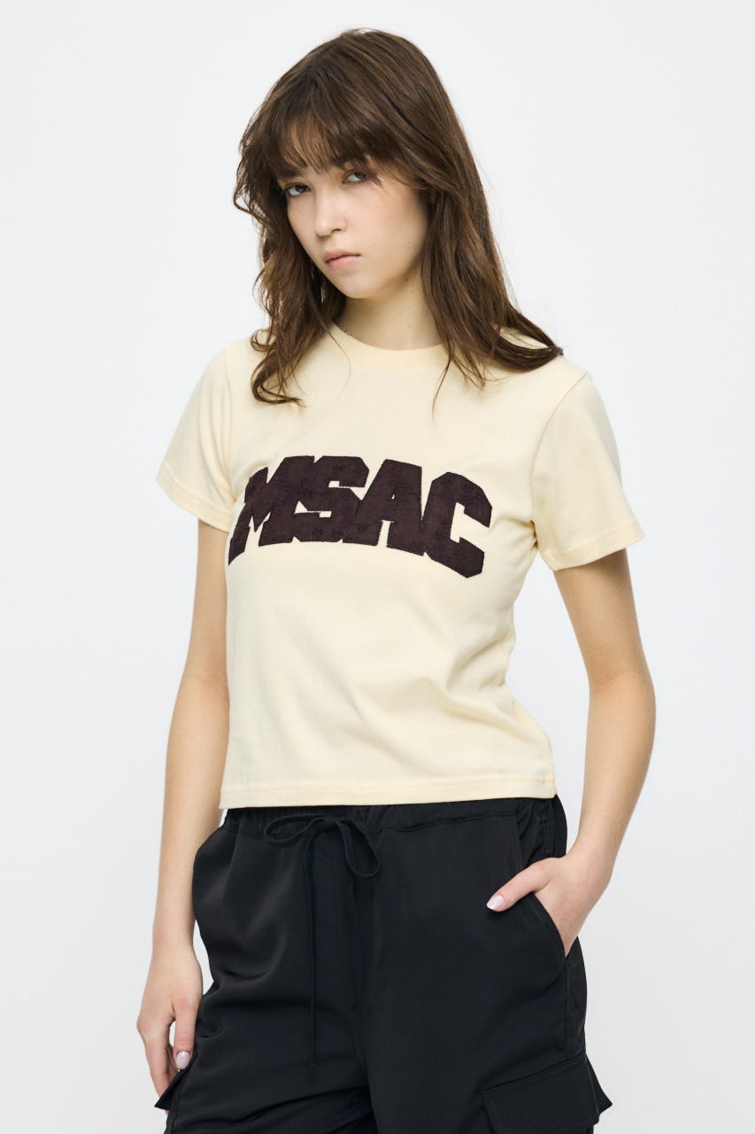 LACE LOGO TEE L/YEL 1