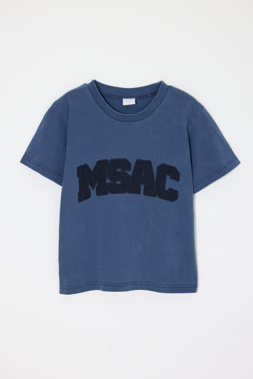 LACE LOGO TEE NVY 1
