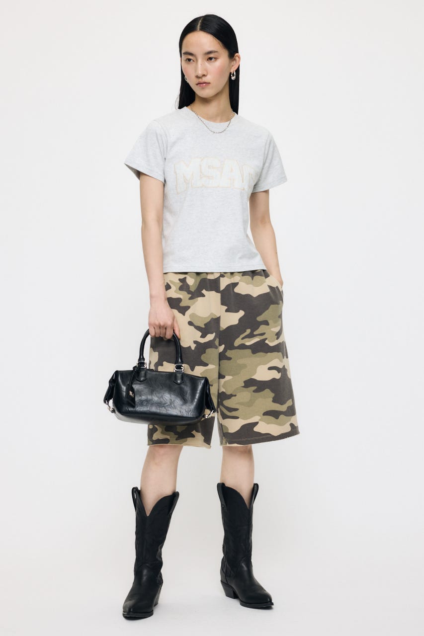 LACE LOGO TEE T.GRY 1