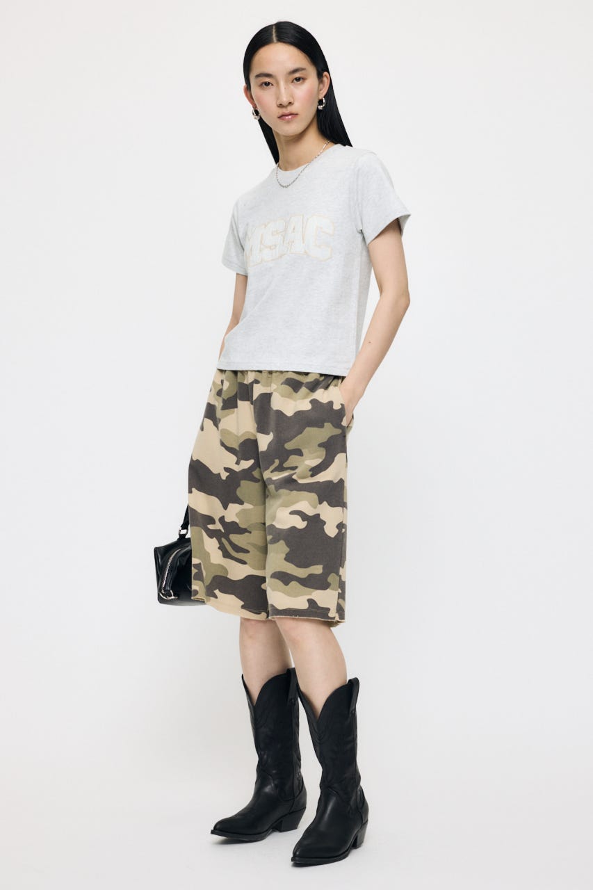 LACE LOGO TEE T.GRY 1