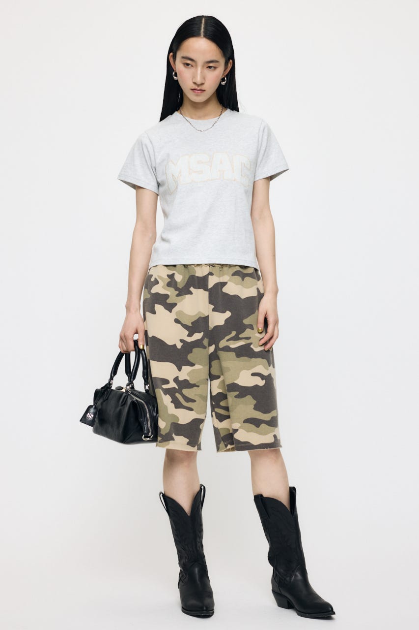 LACE LOGO TEE T.GRY 1