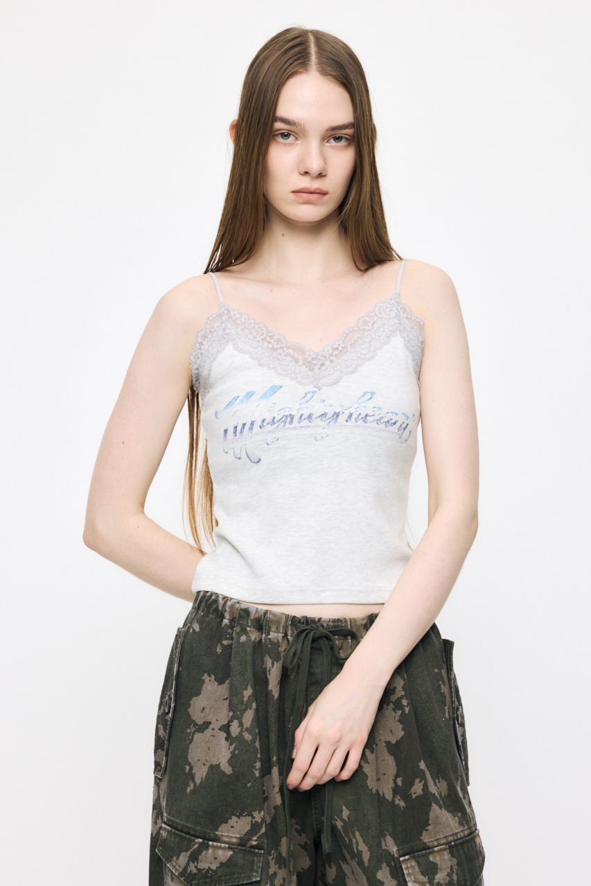 RETRO FADE LACE キャミ T.GRY FREE