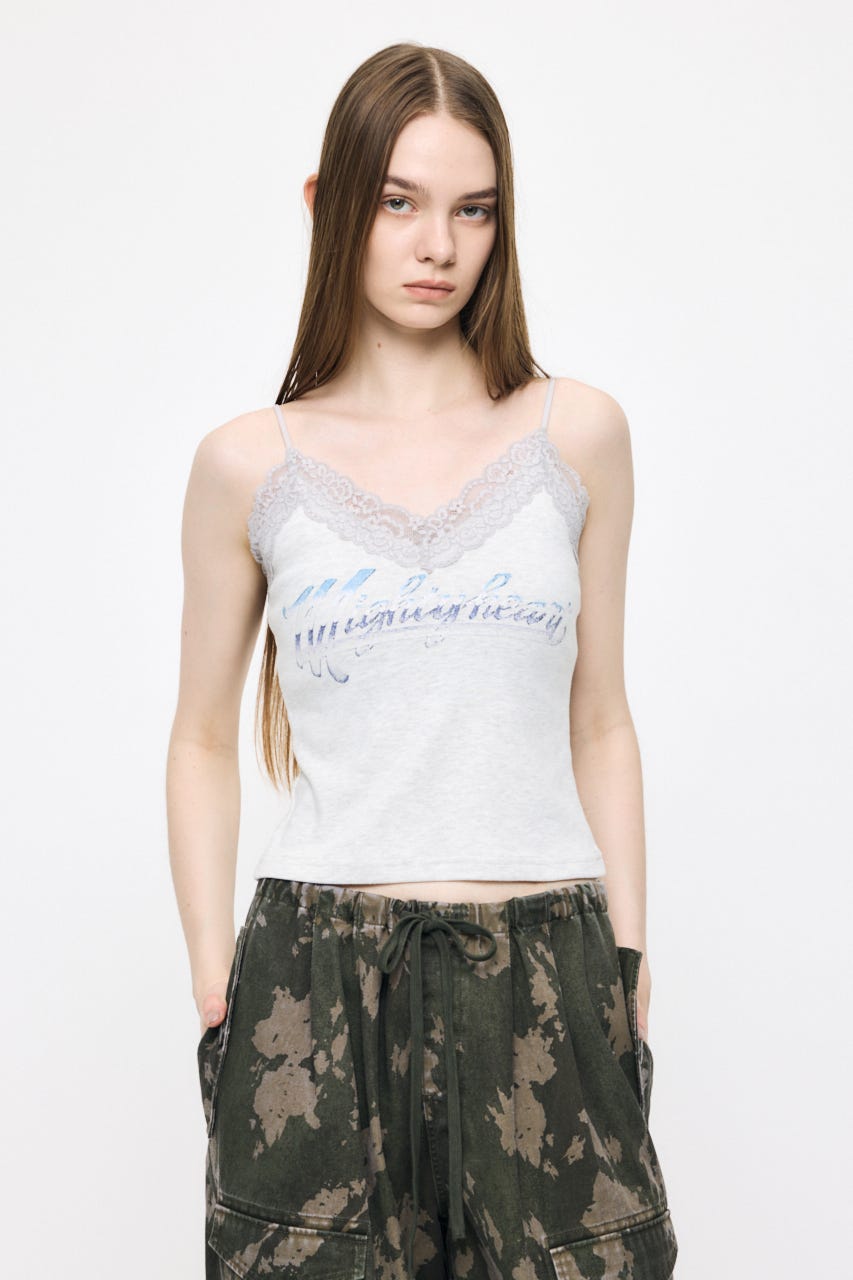 RETRO FADE LACE キャミ T.GRY FREE