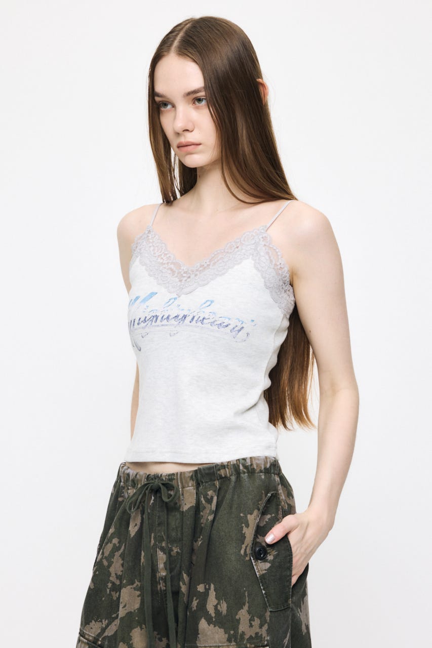 RETRO FADE LACE キャミ T.GRY FREE