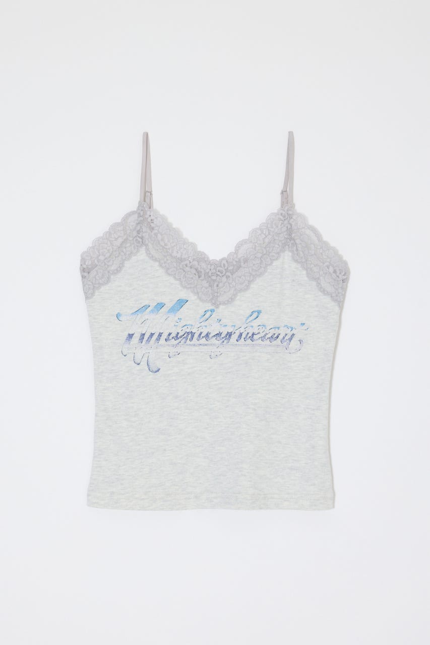 RETRO FADE LACE キャミ T.GRY FREE