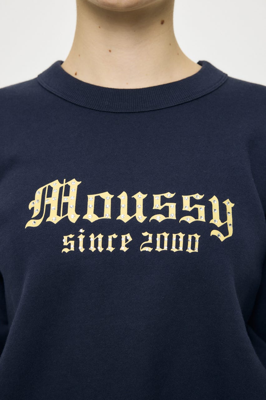 MOUSSY CLASSIC STONE プルオーバー NVY FREE