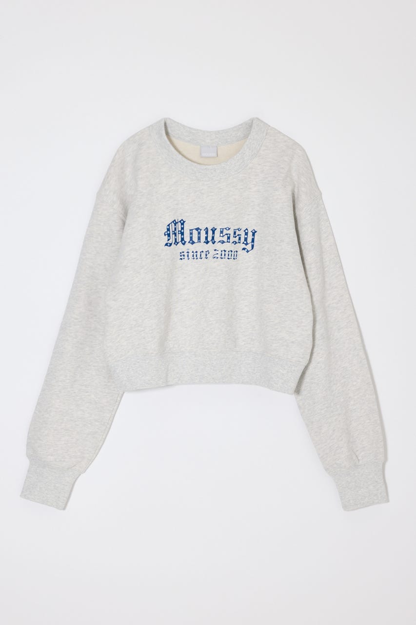 【SS先行アイテム】MOUSSY CLASSIC STONE プルオーバー T.GRY FREE