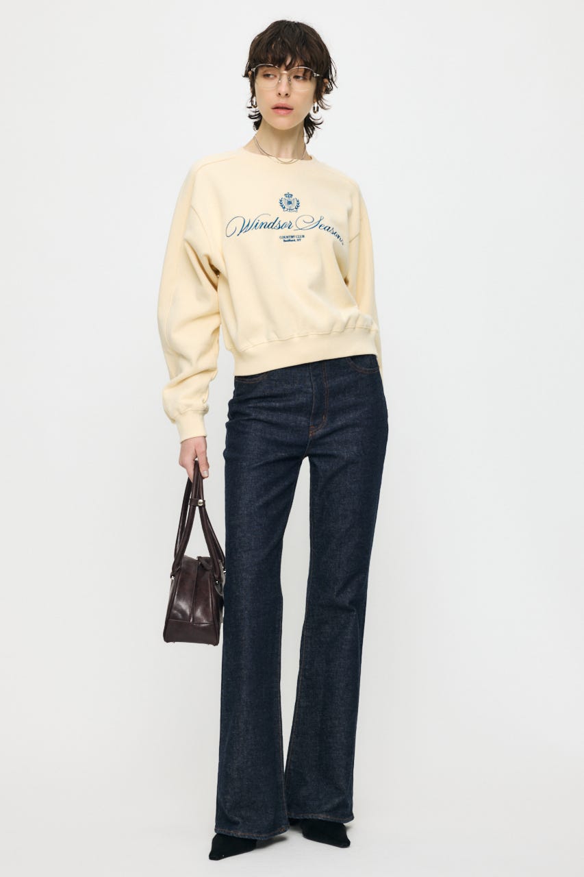 CC EMBROIDERY プルオーバー L/YEL FREE