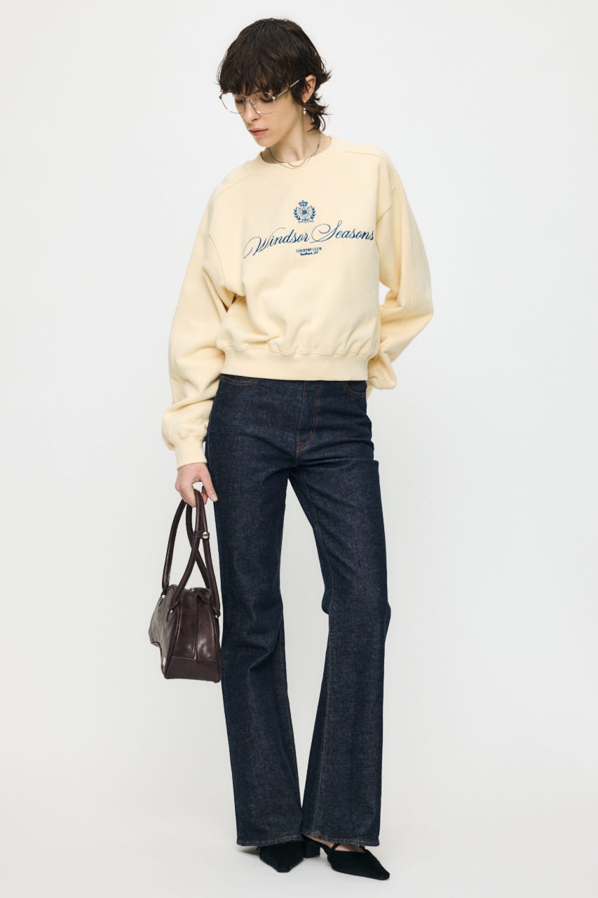 CC EMBROIDERY プルオーバー L/YEL FREE