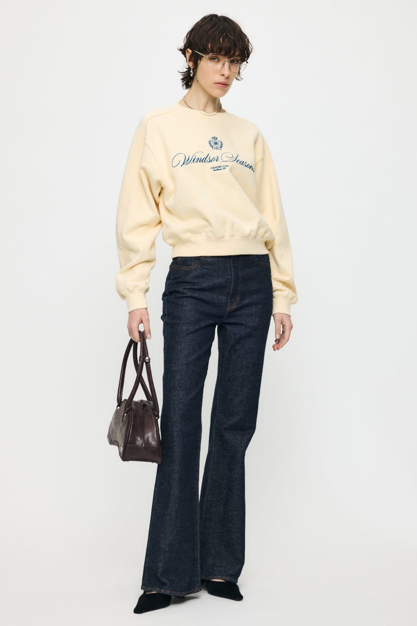 CC EMBROIDERY プルオーバー L/YEL FREE