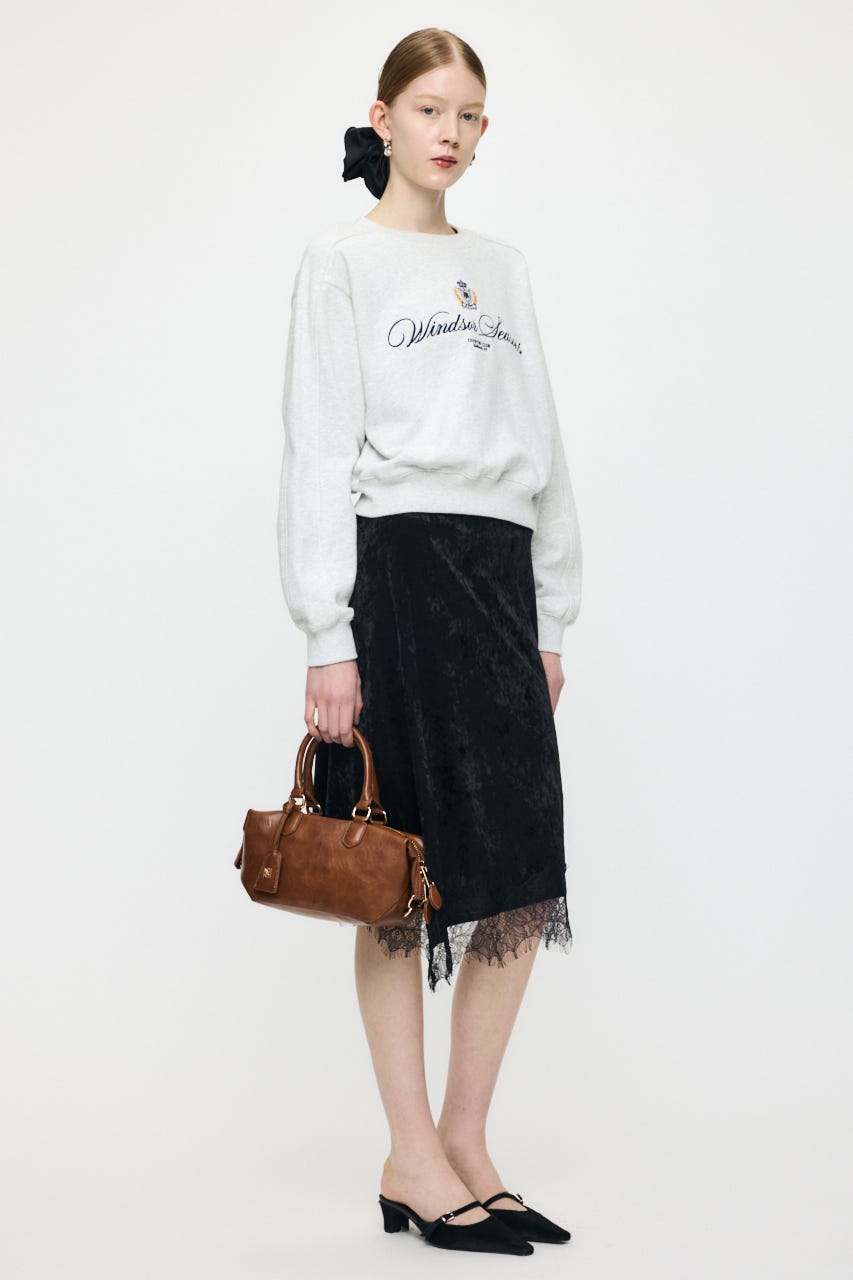 CC EMBROIDERY プルオーバー T.GRY FREE