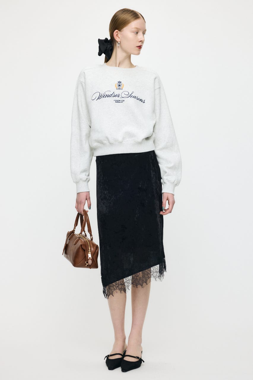 CC EMBROIDERY プルオーバー T.GRY FREE