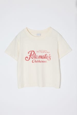NOSTALGIC LETTERED TEE