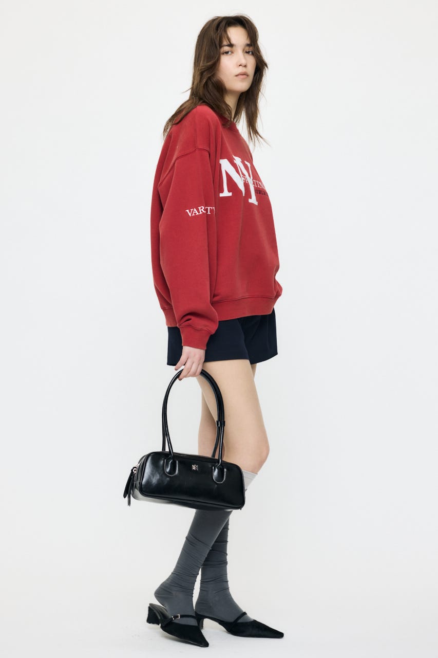 NY LOOSE SWEAT シャツ RED FREE