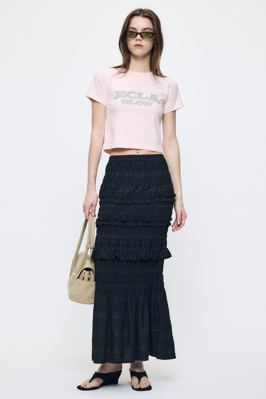LEATHER PATCH Tシャツ PNK FREE