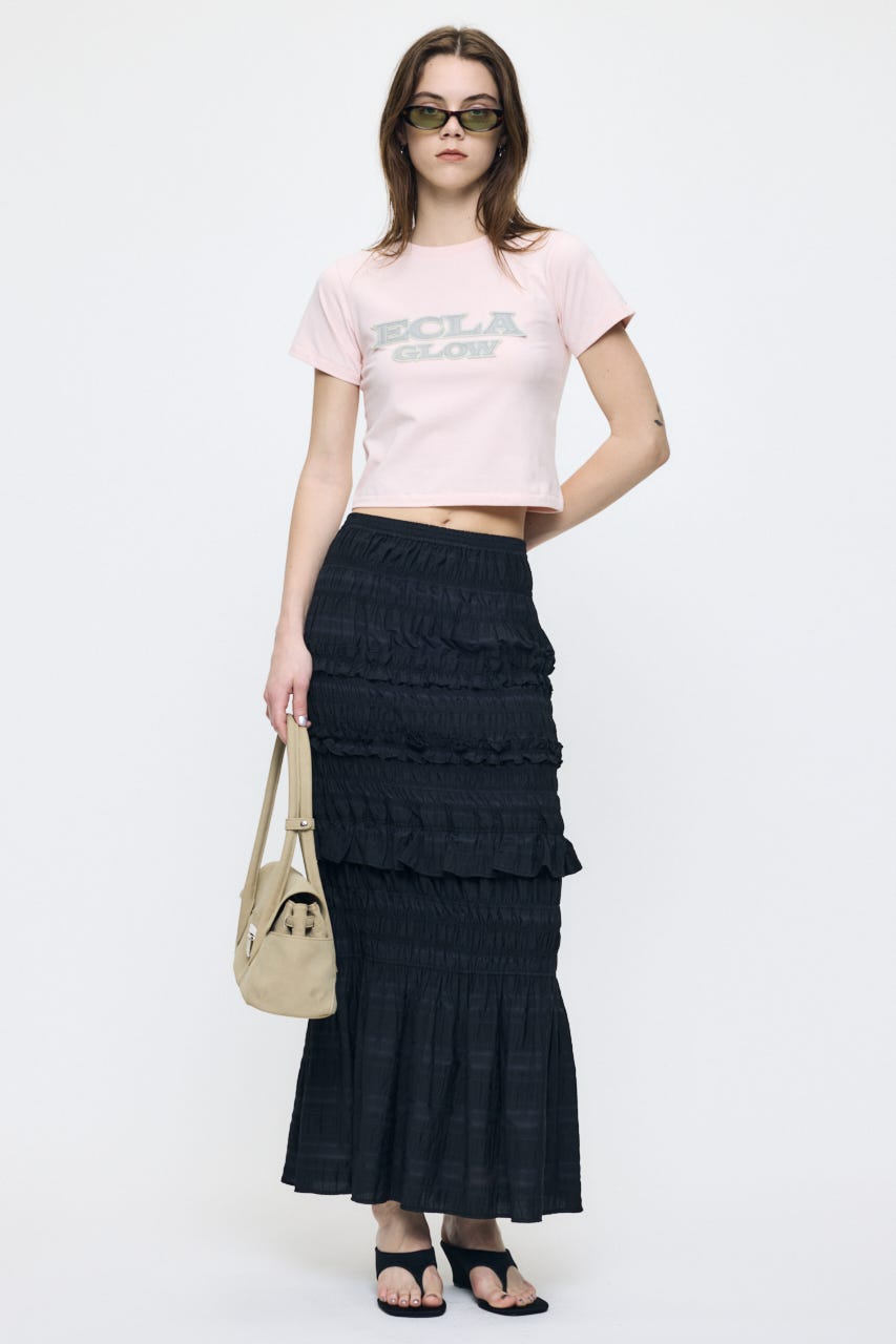 LEATHER PATCH Tシャツ PNK FREE