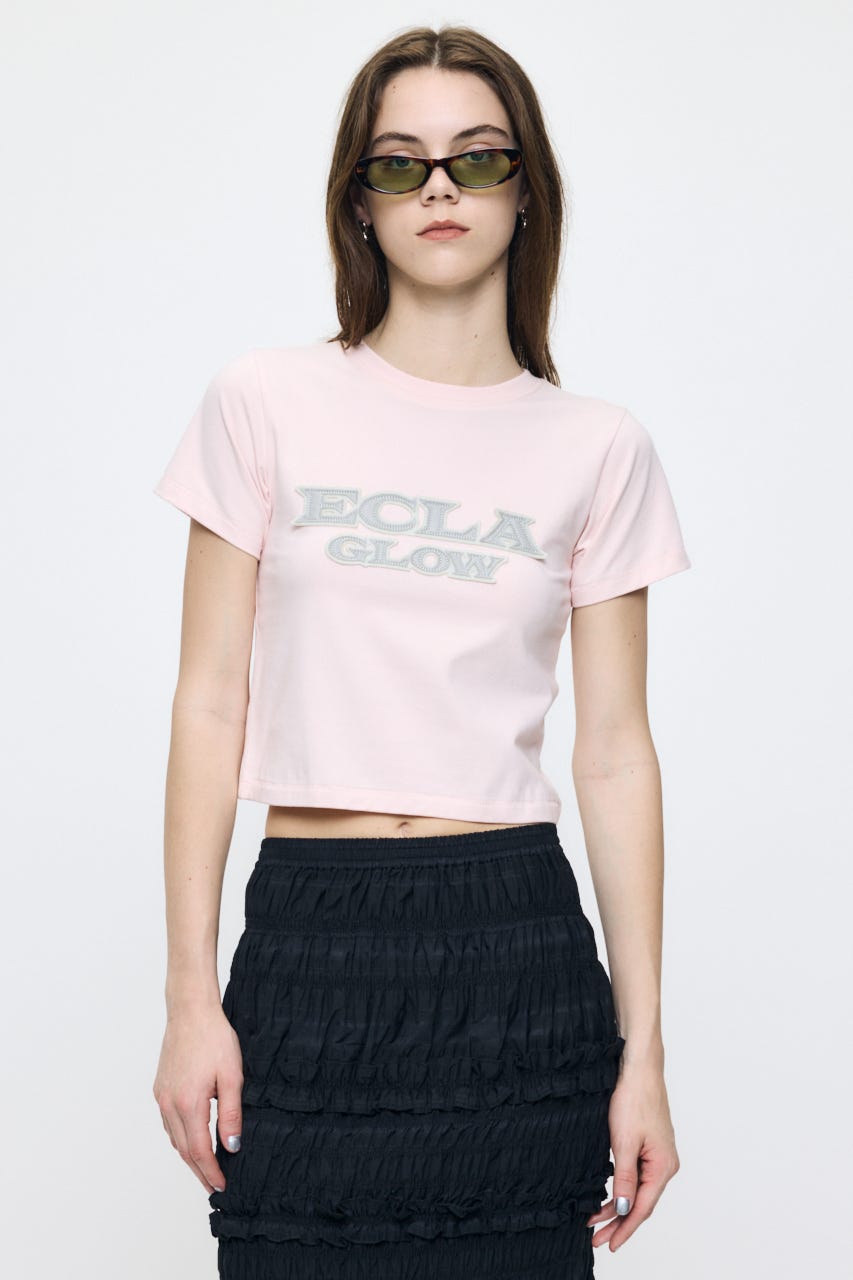 LEATHER PATCH Tシャツ PNK FREE