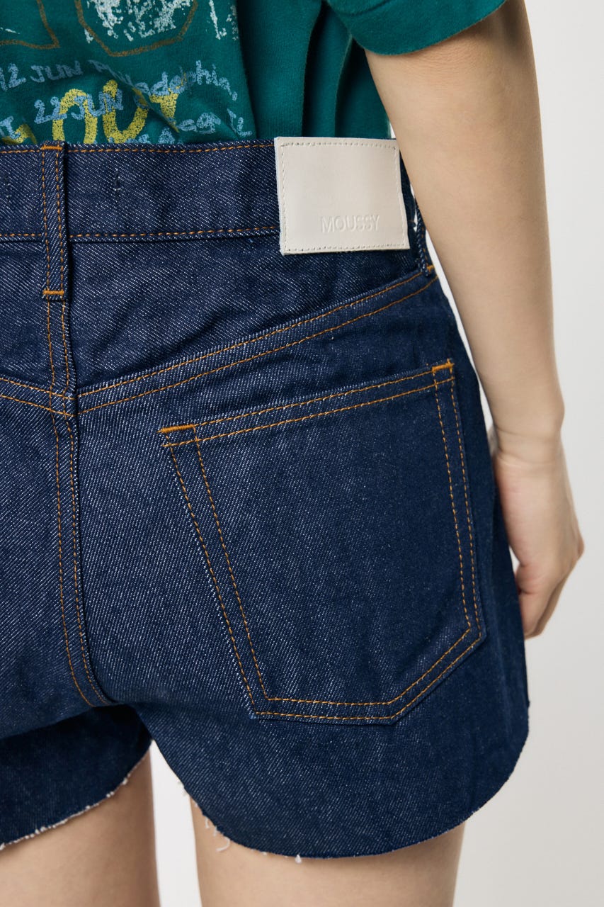 MIDRISE RIPPED ショーツ One Wash 1