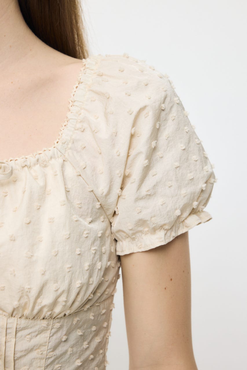 POLKA DOT CORSET ブラウス O/WHT 1
