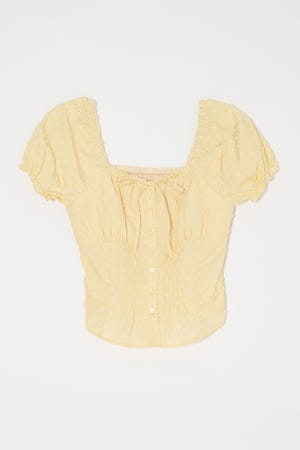POLKA DOT CORSET ブラウス