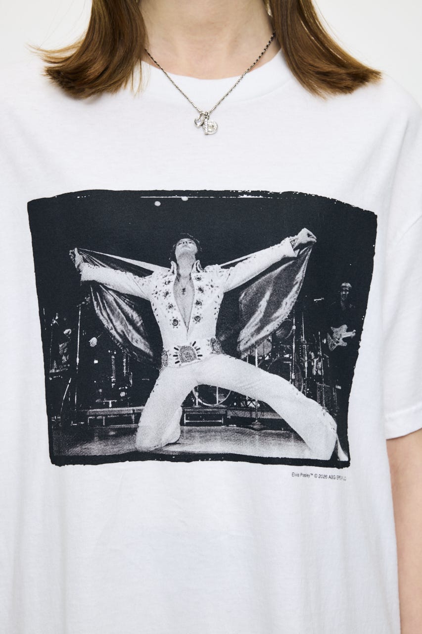 FD ELVIS TEE WHT FREE
