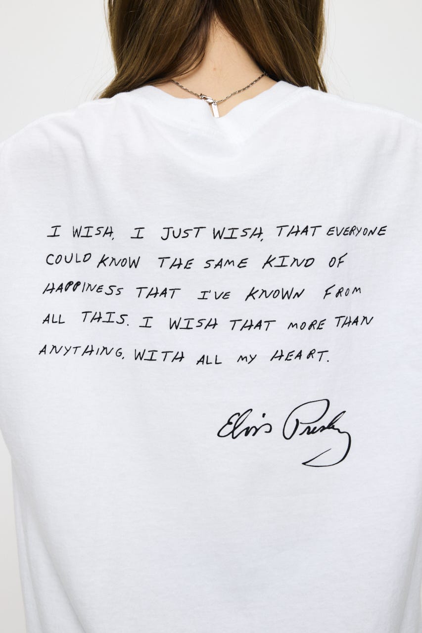 FD ELVIS TEE WHT FREE