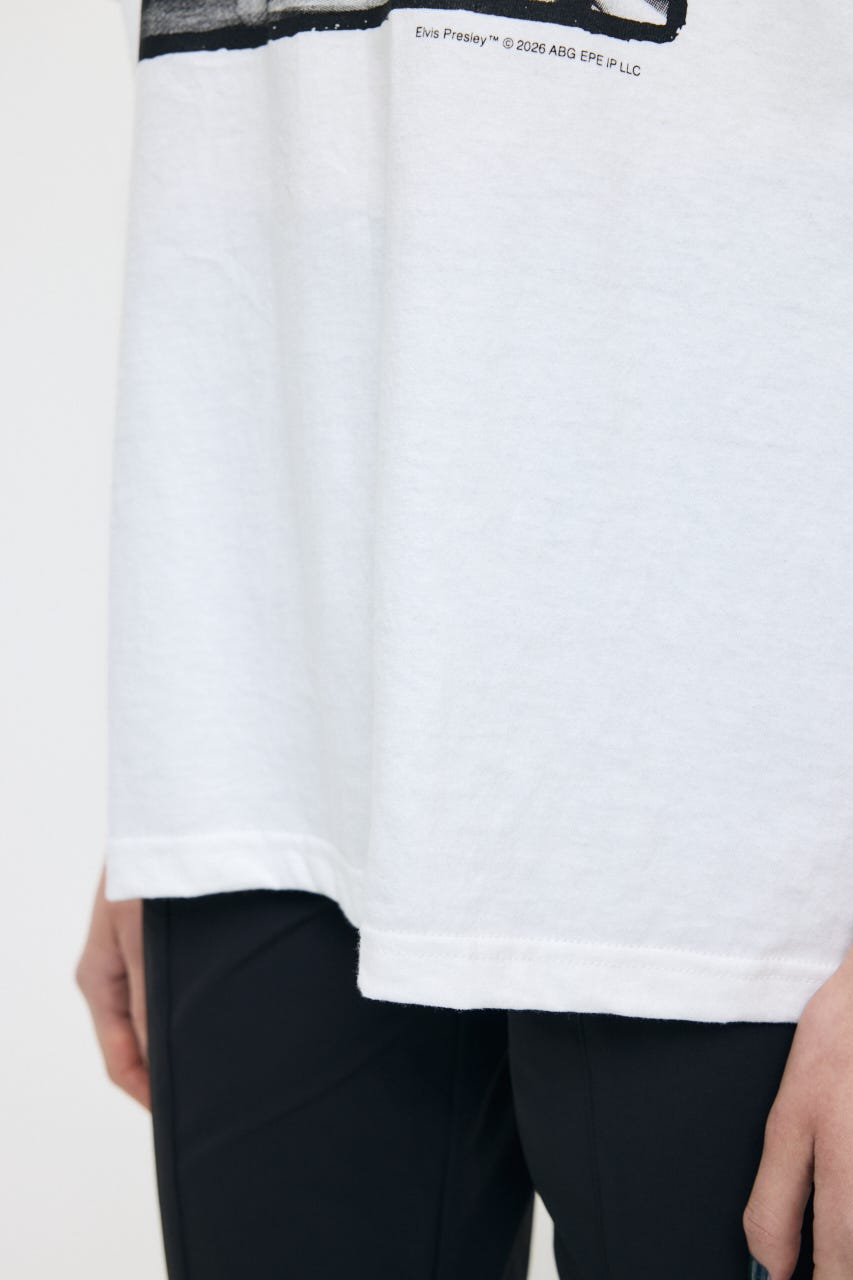 FD ELVIS TEE WHT FREE