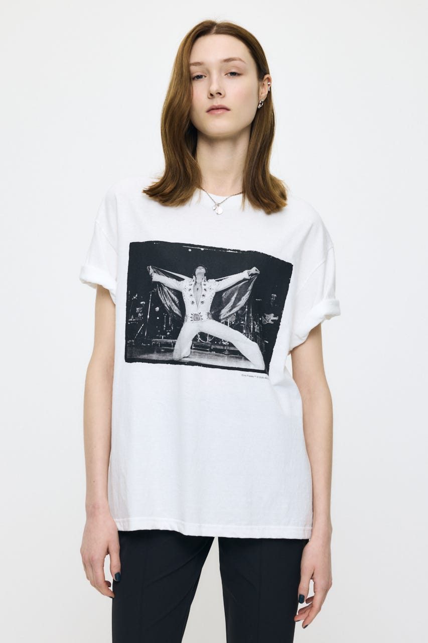 FD ELVIS TEE WHT FREE