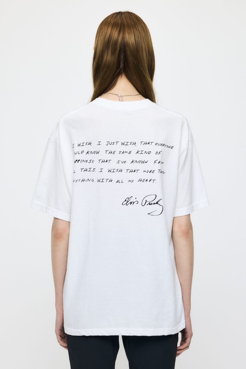 FD ELVIS TEE WHT FREE