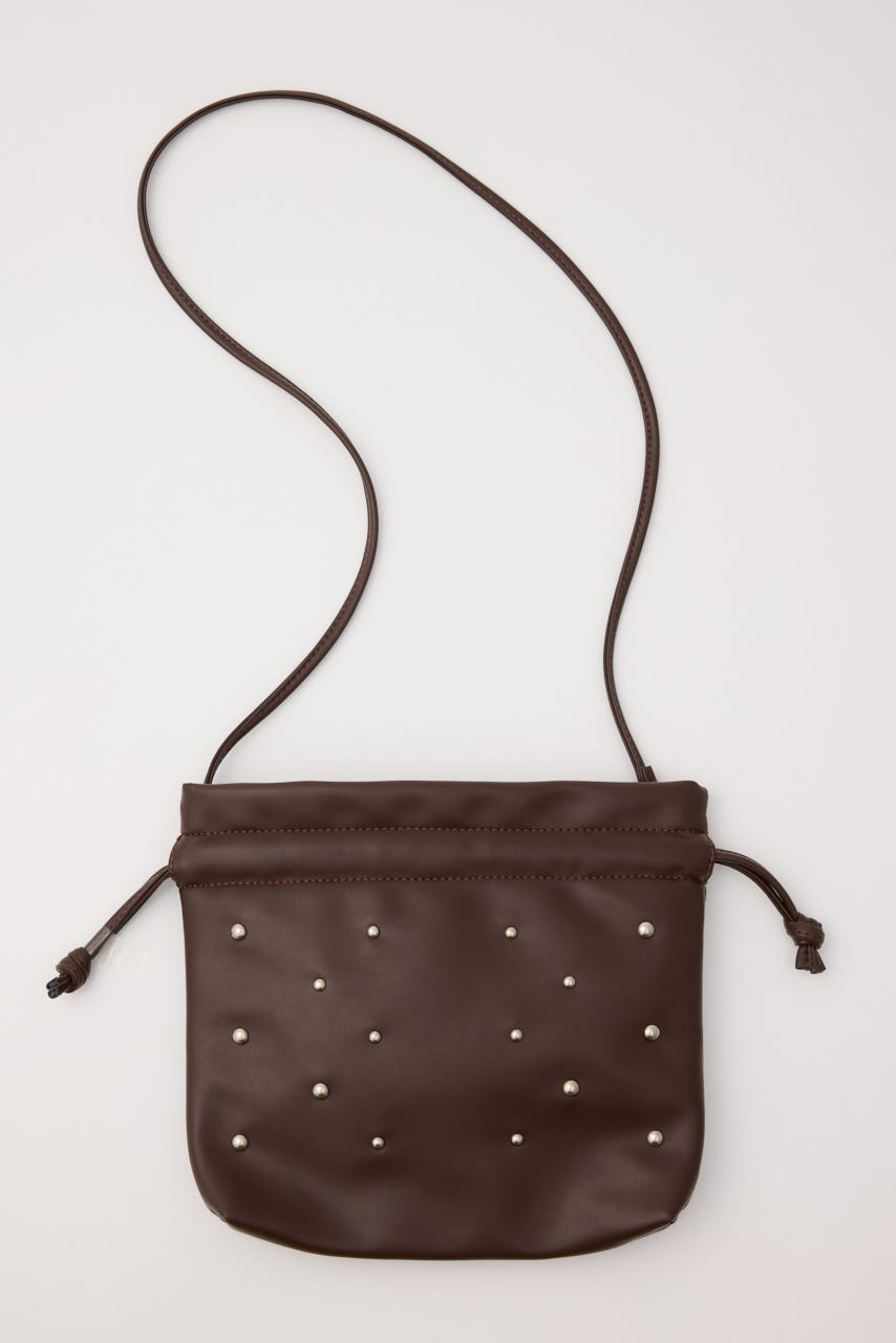 F/LEATHER PURSE BAG（BRN） BRN FREE